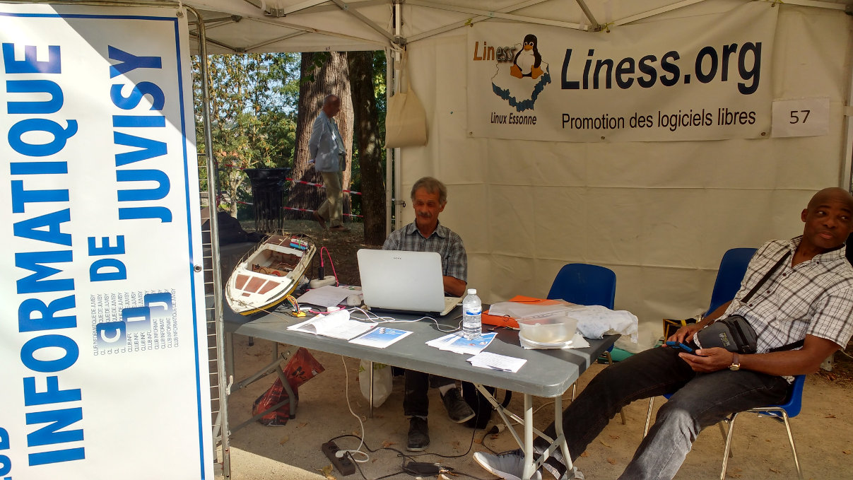 Photo de la fete des associations 1